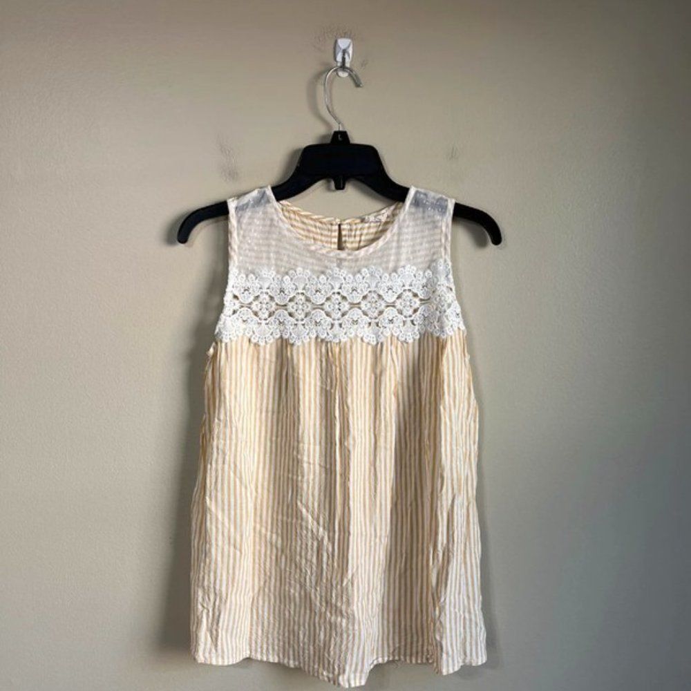 Hem & Thread small striped tank top